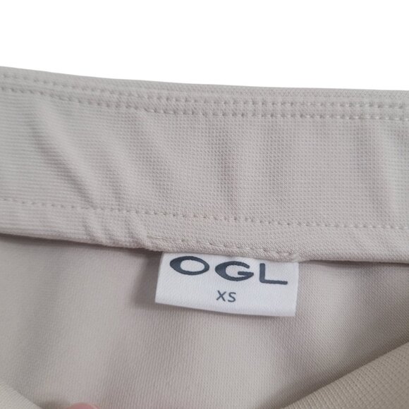 NEW OGL MOVE A-Line Skirt With Pockets Side Zipper Morning Mist Beige XS - Picture 9 of 16